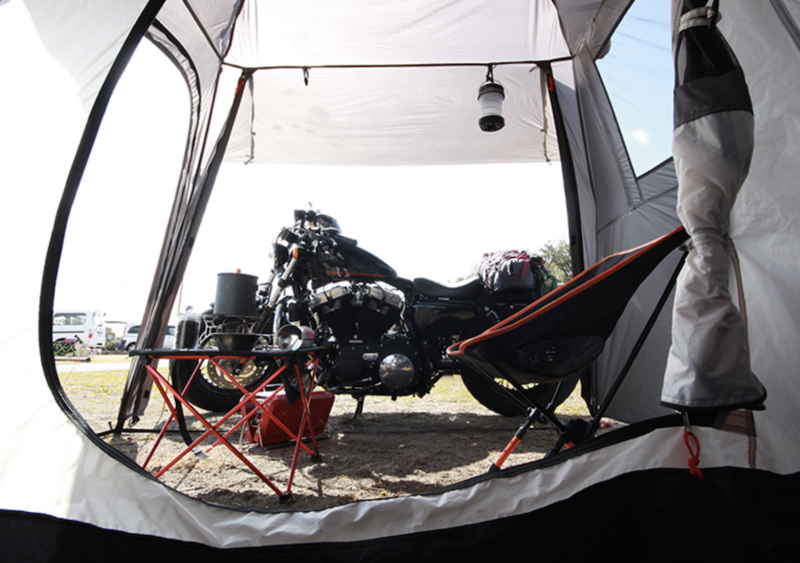 【キャンプツーリングが楽になる】DODのライダーズワンタッチテントとは？